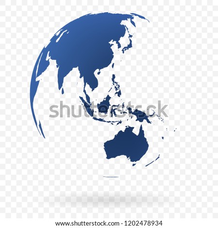 Earth globe symbol