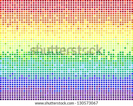 Rainbow Square Pattern Stock Photo 130573067 : Shutterstock