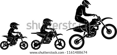 Free Free 173 Dirt Bike Father And Son Svg SVG PNG EPS DXF File