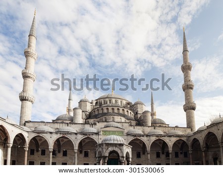 istanbul city turkey Blue Mosque landmark architecture