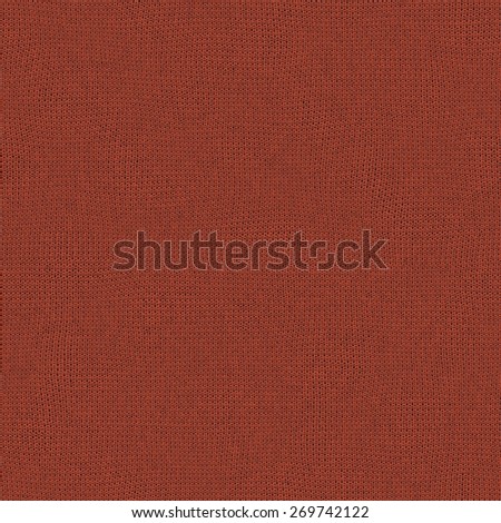 Seamless tangerine tango knitted wool texture for textile background
