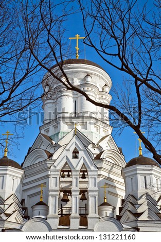 Russia, Moscow, area Kolomenskoe, Orthodox churches