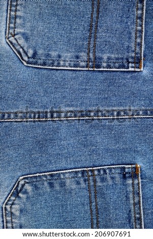 Jeans pocket texture background useful for graphic designer