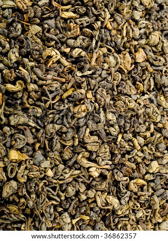 tea leaf background dried herbal