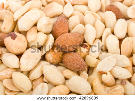 mixture of different nuts