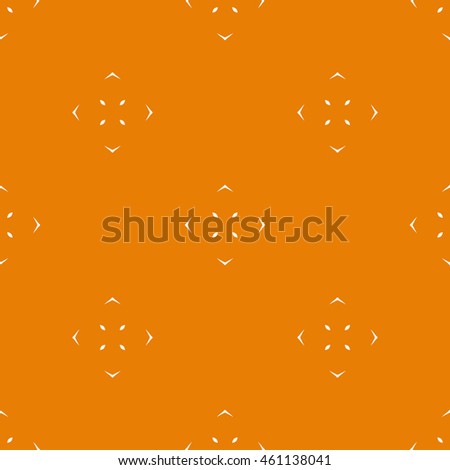 Abstract Seamless Pattern Of Orange Color For Wallpapers And Background