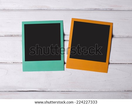 Two color frames