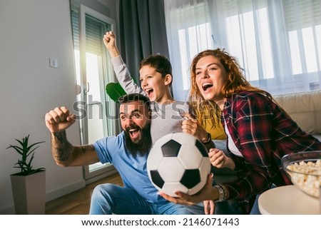 Image, Stock Photo Little Boy watching Mother on the phone
