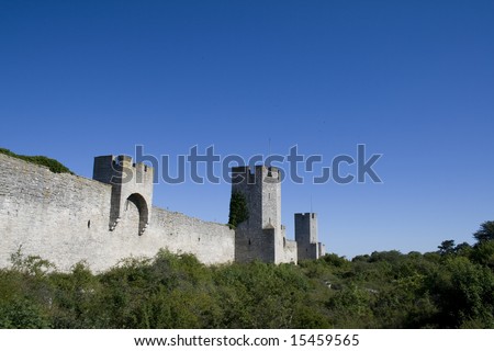 Visby city wall