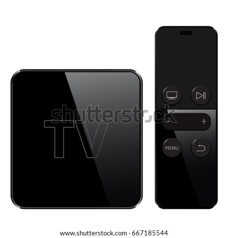 Multimedia and TV box receiver and player with remote controller