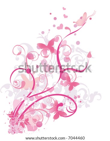 Love Pattern Stock Vector Illustration 7044460 : Shutterstock