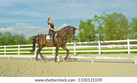 Similar – Image, Stock Photo Spring day along outer edges of the bay of water