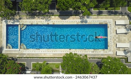 Similar – Image, Stock Photo cooling down pool Water