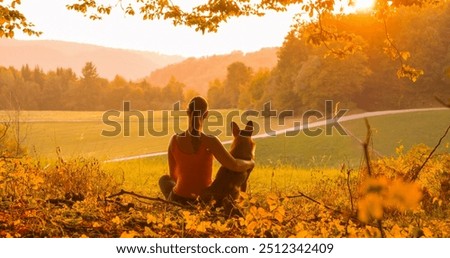Similar – Image, Stock Photo Lady relaxing in sun augen