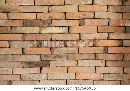Brick wall or Brick background