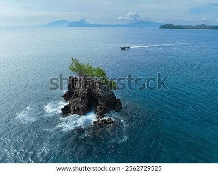 Similar – Image, Stock Photo Gentle Ocean Water Island