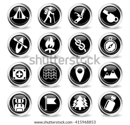 day of skouts web icons for user interface design