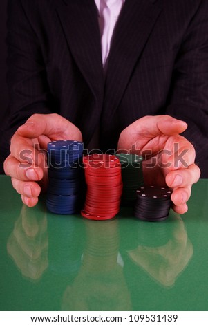 chips, win, win, new, bold move, the situation is, the game, poker table, background, black
