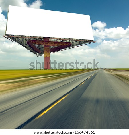 Highway billboards