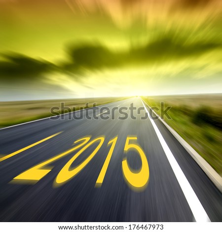 New Year, 2015 Highway, a better future.