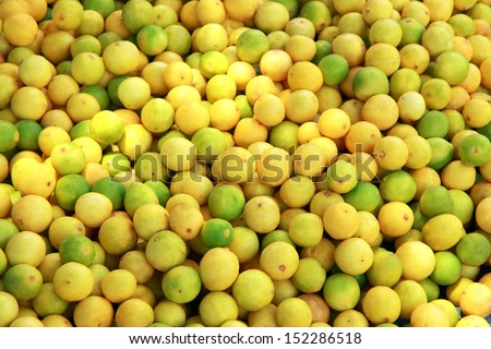 green lemons background