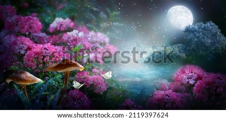 Image, Stock Photo Flower dreams