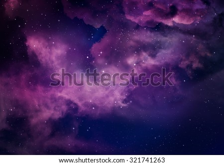 Download Purple Sky & Stars Royalty Free Stock Photo and Image