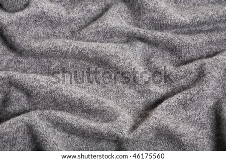 Gray Luxury Fluffy Cashmere Background