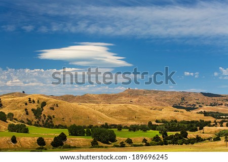 New Zealand landssape. beautiful world.