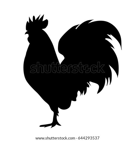 Download Rooster Silhouette At Getdrawings Free Download