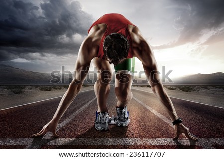 Sport. Runner. Foto d'archivio © 