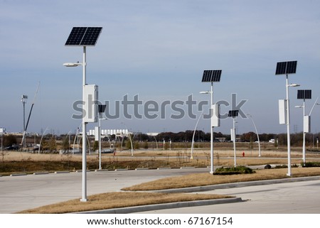 Solar powered lights