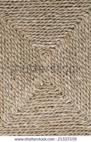 Close-up woven basket background