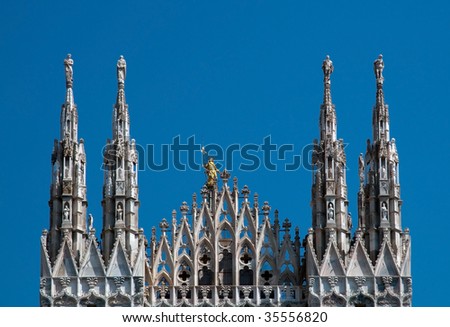 Milan Cathedral (Dome, Duomo di Milano) is the cathedral church of Milan in Lombardy, northern Italy.