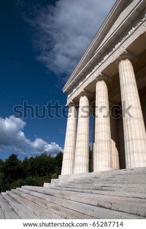 Canova Temple - Possagno, Italy. The temple is a neo-classical building, designed and funded by Canova.