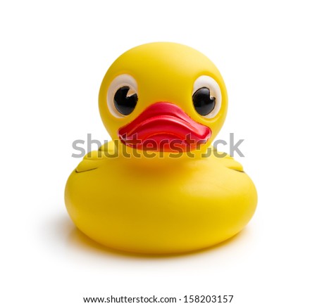 Similar – Image, Stock Photo Child , squeaking duck and bathtub