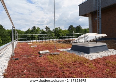 Similar – Image, Stock Photo roof greening