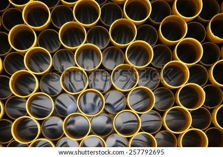Natural gas pipes