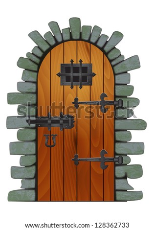 Dungeon Door (With Path)