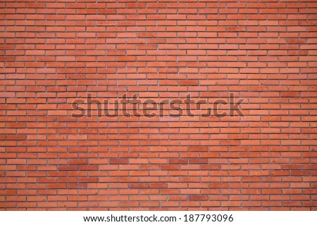 The Great Wall of red bricks