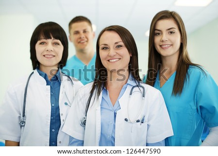 Successful medical team