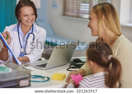 Your daughter\'s health is in good condition