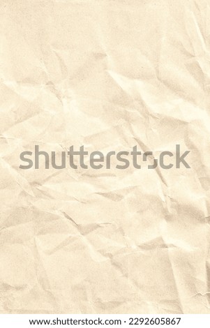 Crumpled Brown Wrapping Paper Texture Stock Image - Image of aged, kraft:  218939295