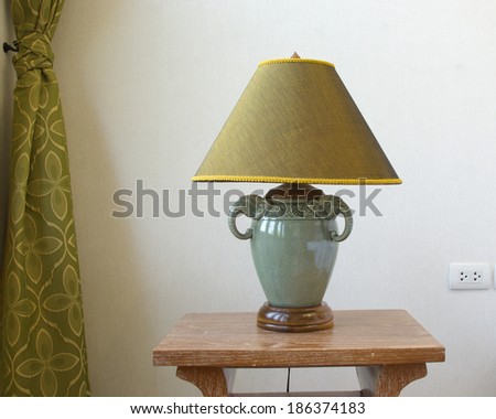 Luminous desk lamp