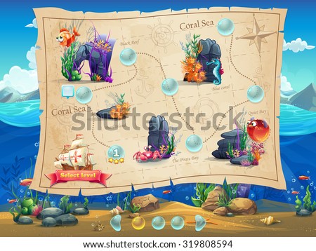 Similar – Image, Stock Photo water worlds Landscape