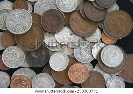 Old Australian Coins