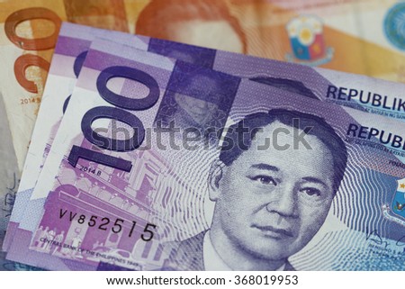 The Philippines Money. Stock Photo 368019953 : Shutterstock