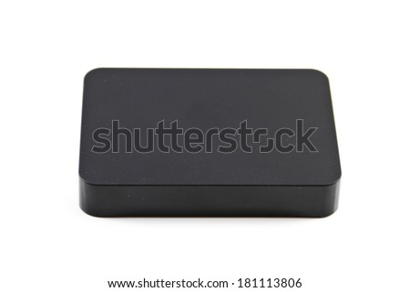 Black External Hard Drive Disk