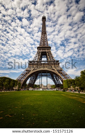 FRANCE - PARIS - 15 AUGUST 2013 - Tour Eiffel