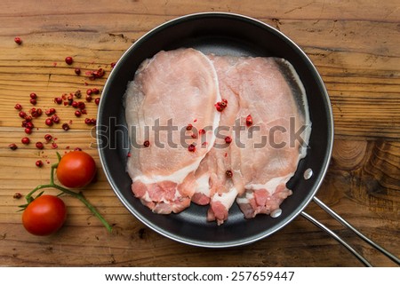 pork loin raw slide